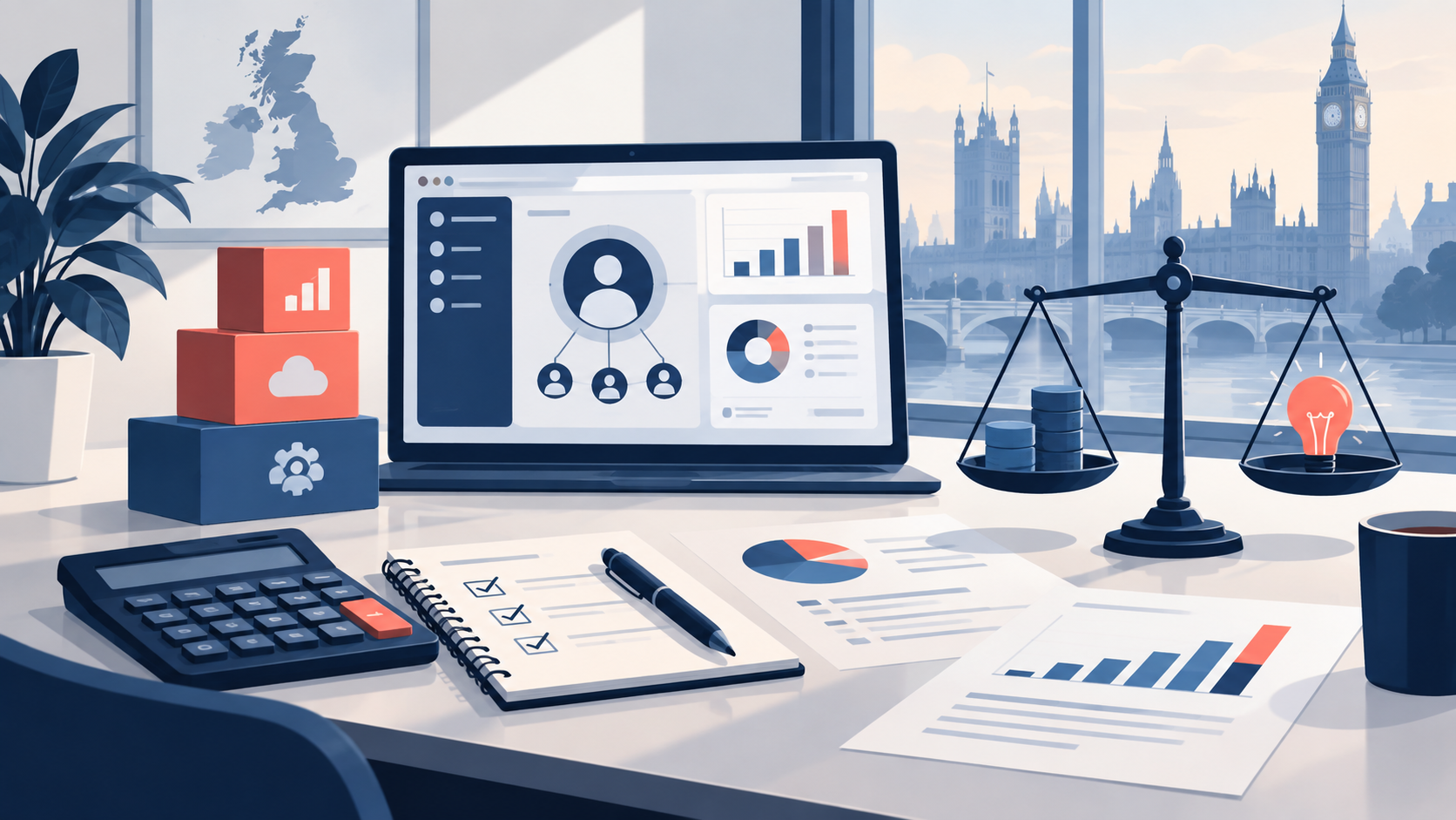 CRM implementation budget planning with analytics, checklist and balanced investment decisions